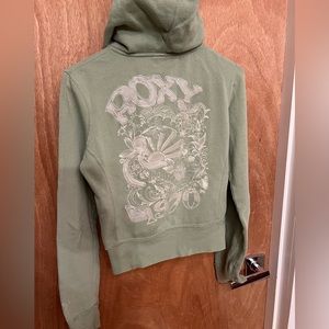 Roxy long sleeve zip up hoodie